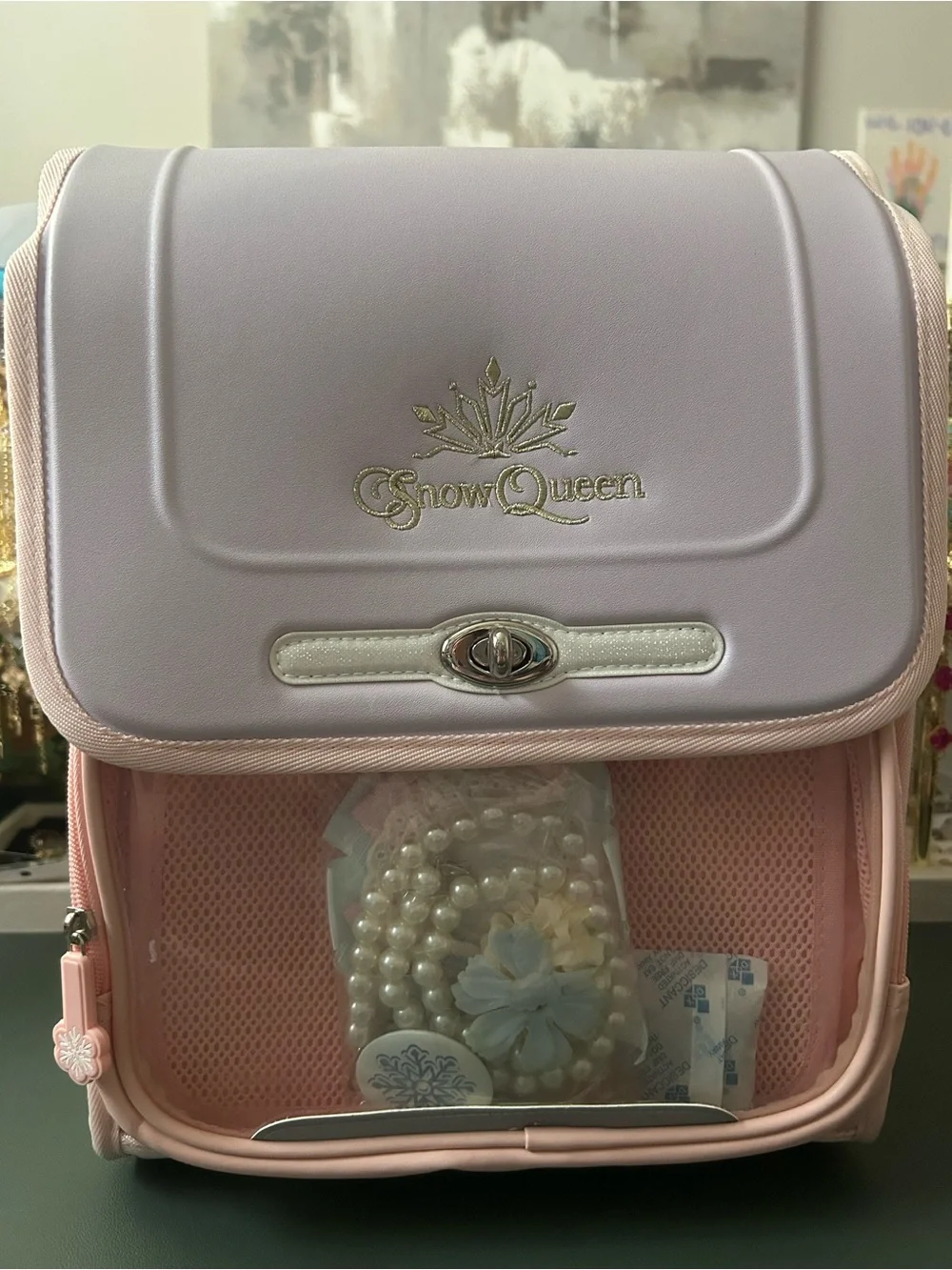 Disney Lavender & Pale Pink Frozen Backpack